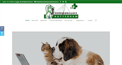 Desktop Screenshot of dierenambulancerotterdam.nl